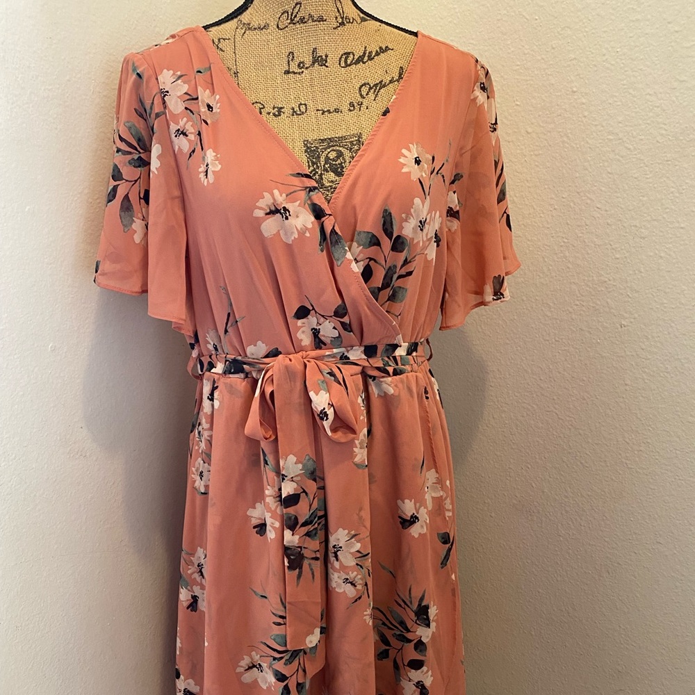 Torrid Wrap Floral Dress